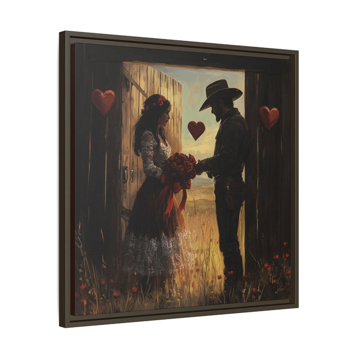 Cowboy Valentine - Canvas - Texas Cowboy Creations