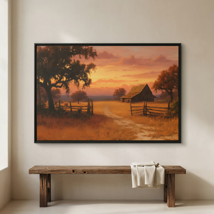 Where Time Rests - Canvas - Texas Cowboy Creations
