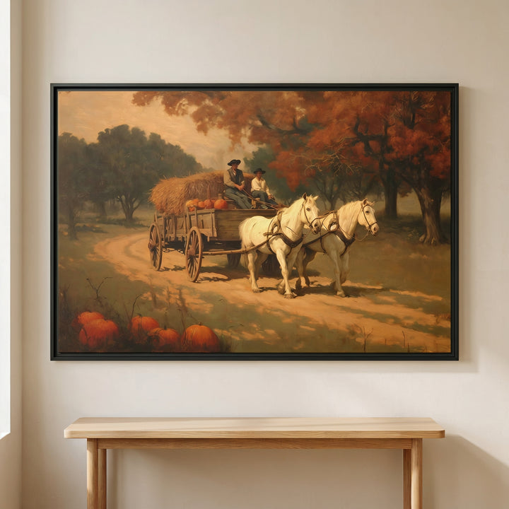 Autumn Ride - Canvas - Texas Cowboy Creations
