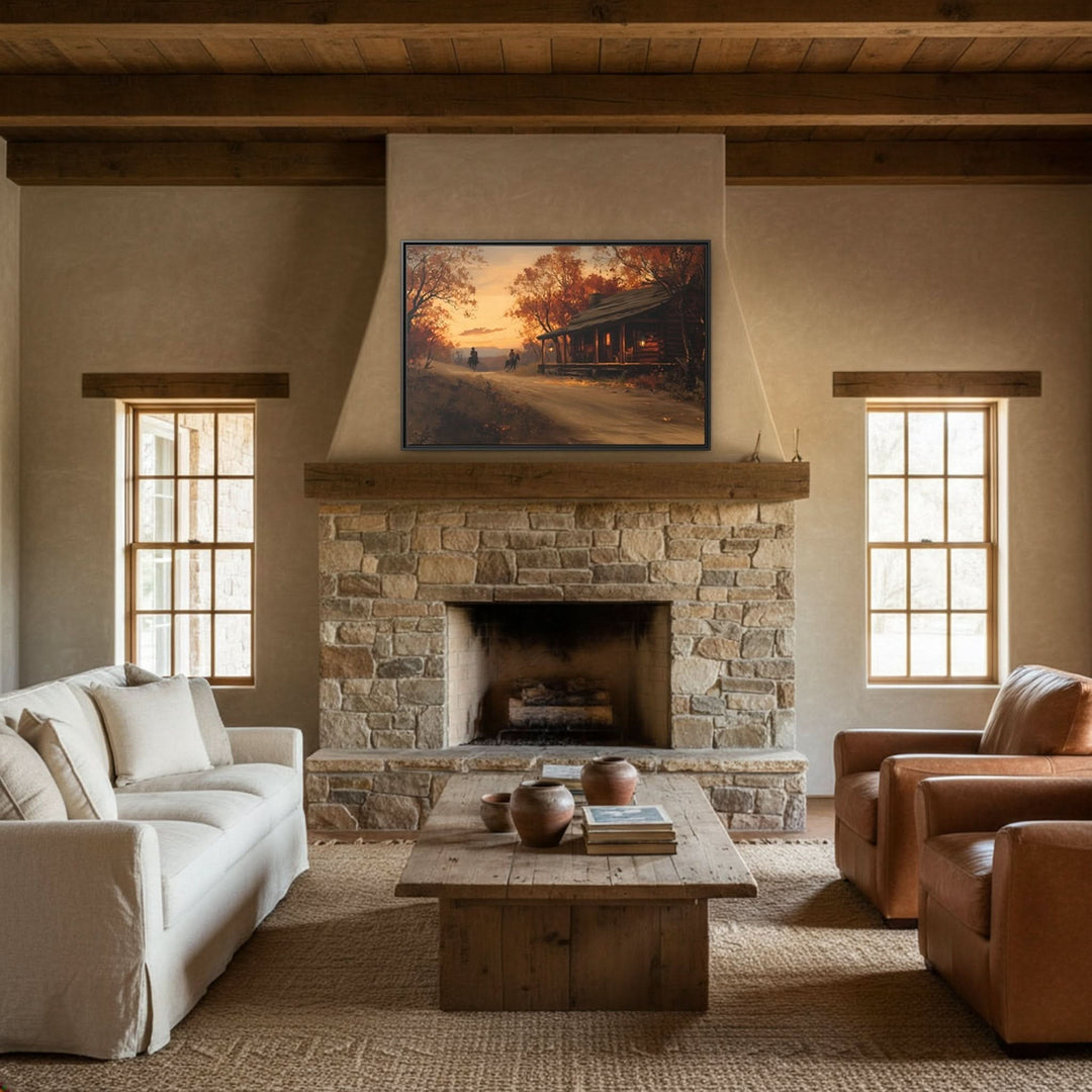Autumn’s Gold - Canvas - Texas Cowboy Creations