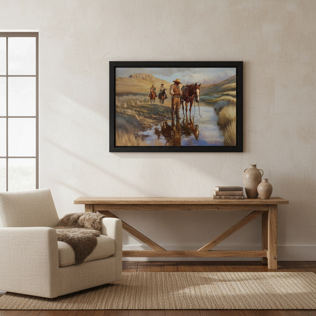 Lone Star Guardians | Fine Art Print - Texas Cowboy Creations