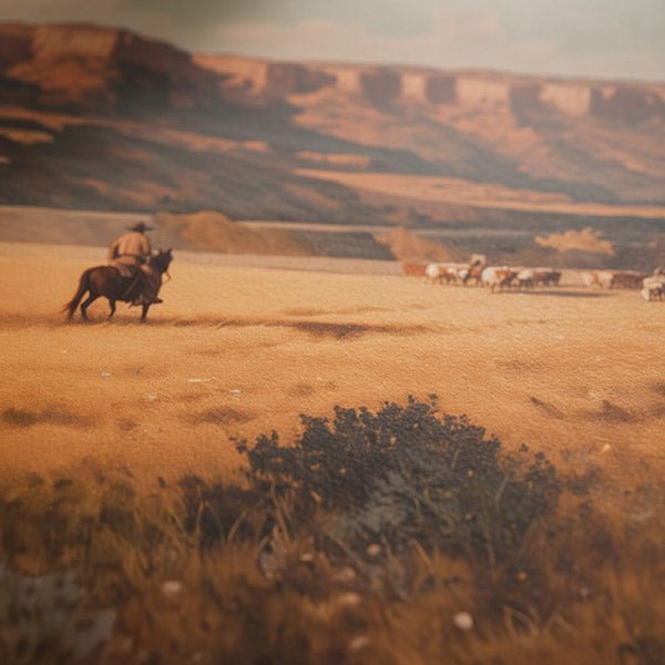 Caprock Drive | Fine Art Print - Poster - Texas Cowboy Creations