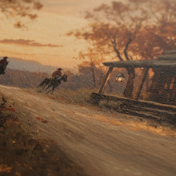 Autumn’s Gold | Fine Art Print - Poster - Texas Cowboy Creations