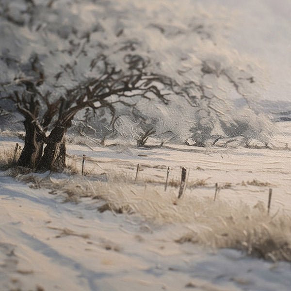 Winter Grace | Fine Art Print - Poster - Texas Cowboy Creations