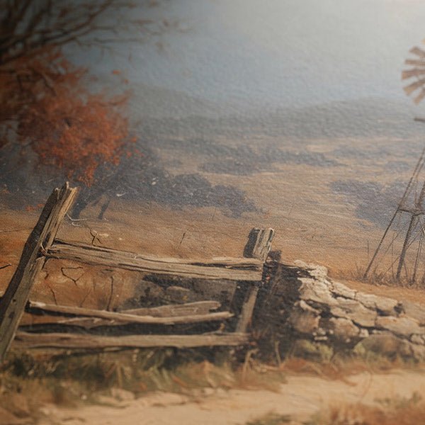 Balcones Autumn | Fine Art Print - Poster - Texas Cowboy Creations