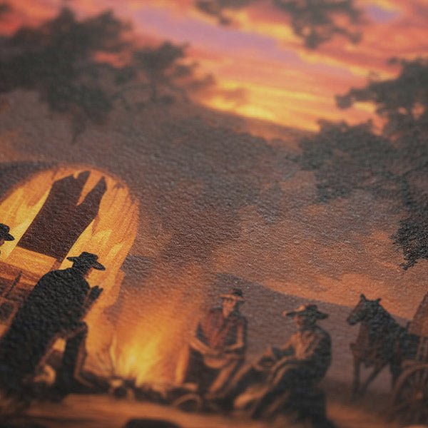 Sunset Sermon | Fine Art Print - Poster - Texas Cowboy Creations
