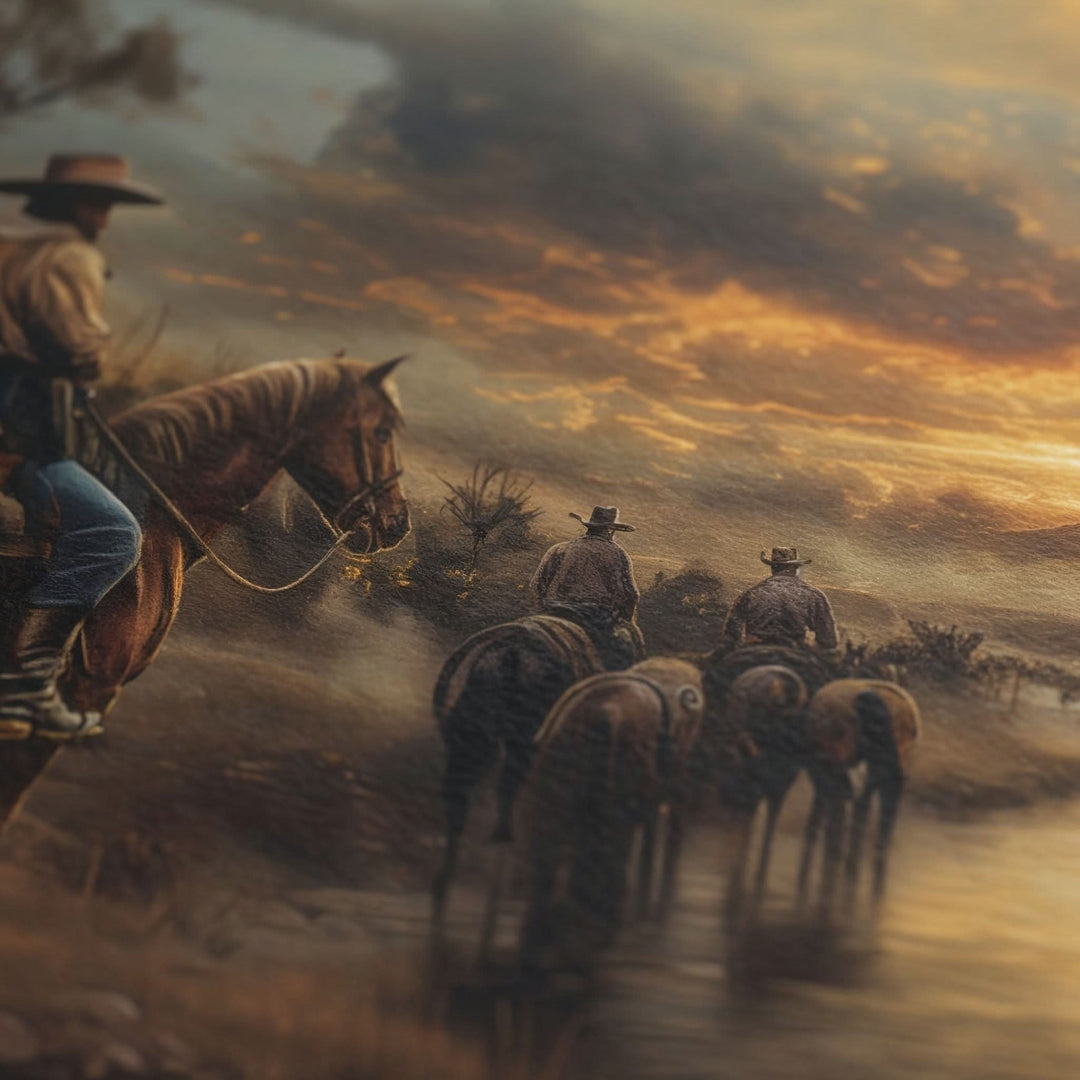 Keepers of the Legacy | Fine Art Print - Poster - Texas Cowboy Creations
