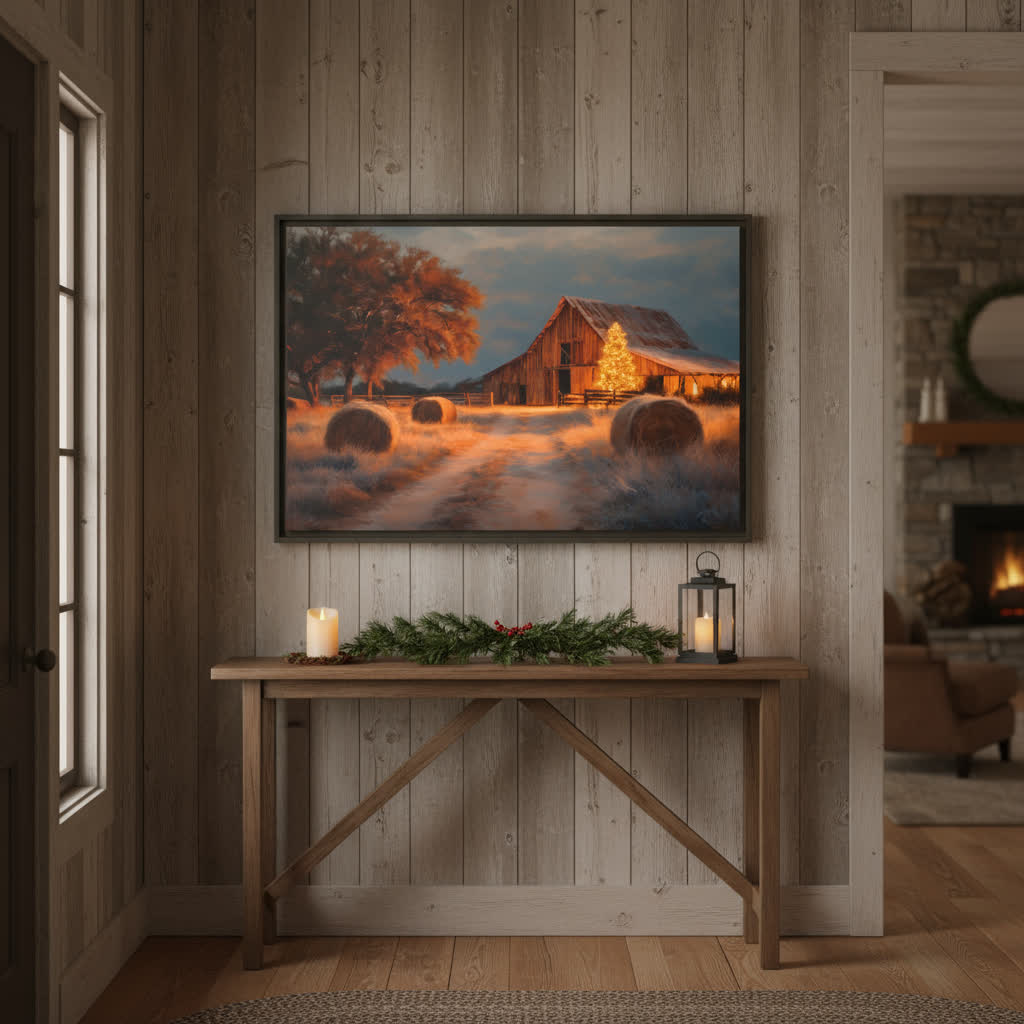 Country Christmas Eve - Texas Cowboy Creations