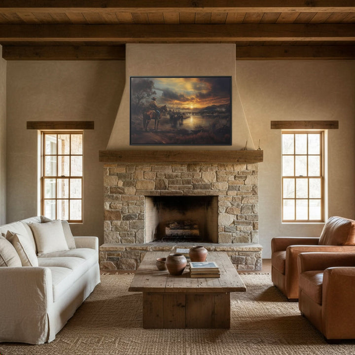 Keepers of the Legacy - Canvas - Texas Cowboy Creations