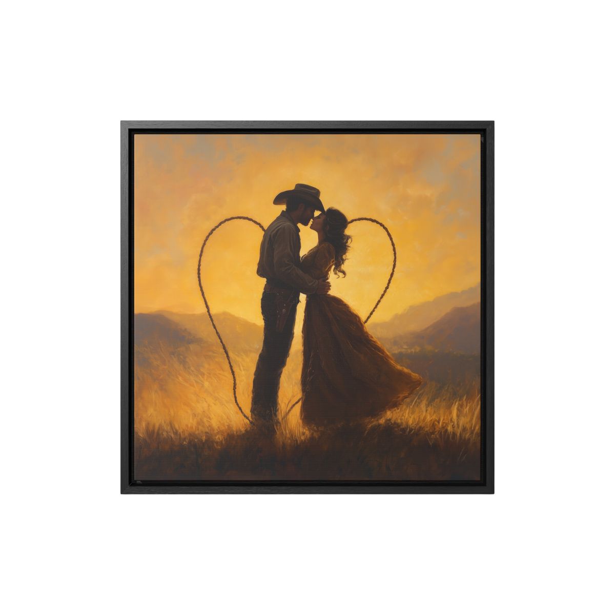 Lassoed in Love (Framed)