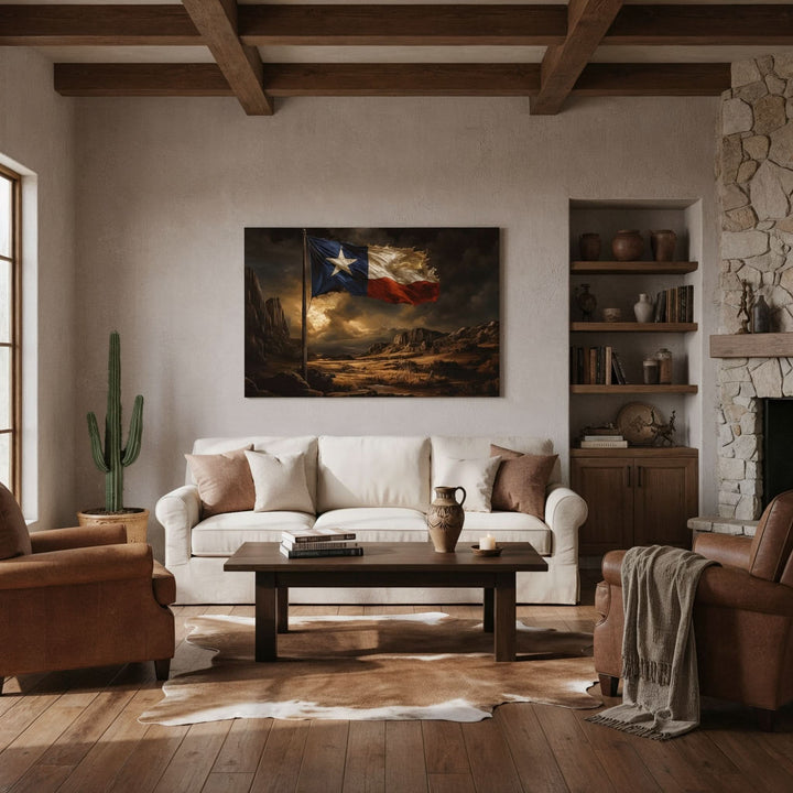 Lone Star Resilience | Fine Art Print - Poster - Texas Cowboy Creations