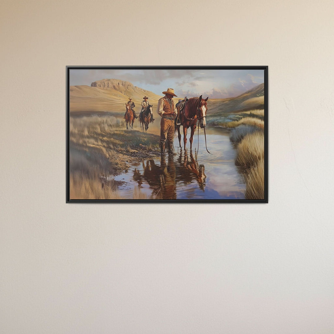 Lone Star Guardians - Canvas - Texas Cowboy Creations