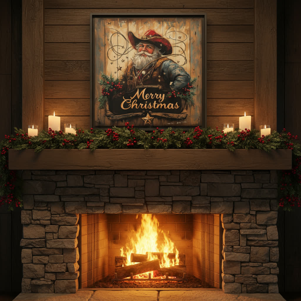 Lone Star Santa - Texas Cowboy Creations