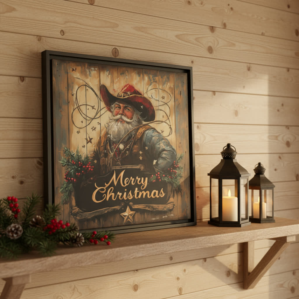 Lone Star Santa - Texas Cowboy Creations