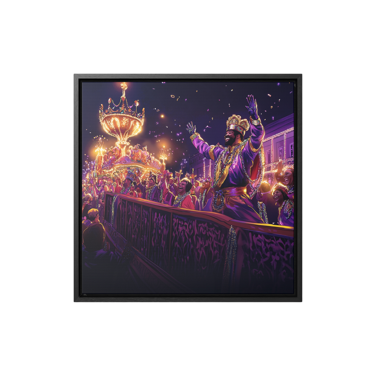 Majesty of Mardi Gras (Framed)