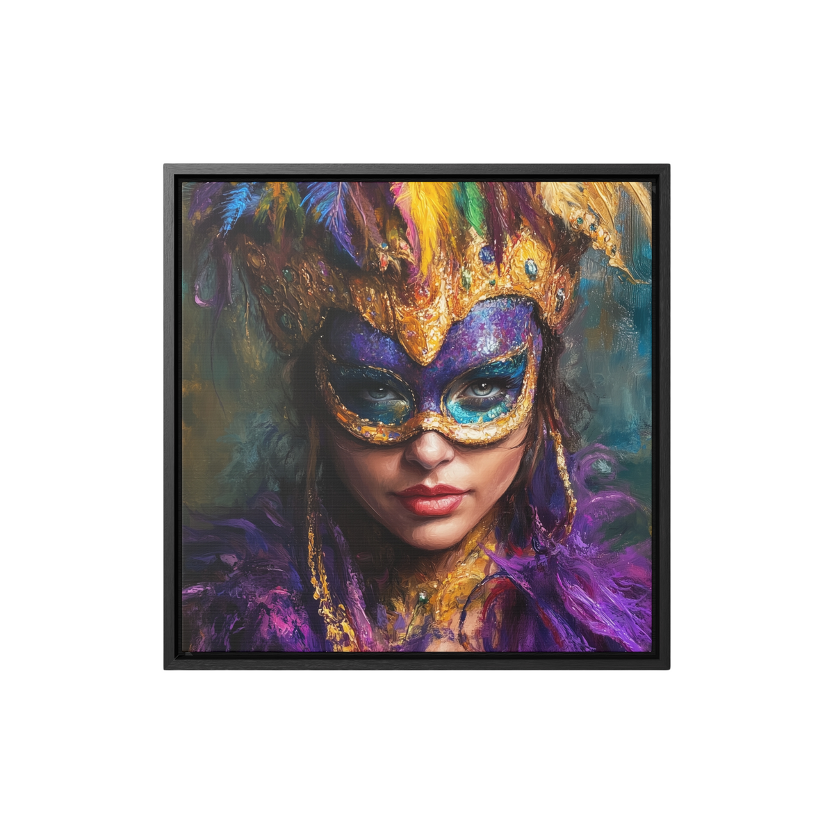 Mystique of Mardi Gras (Framed)