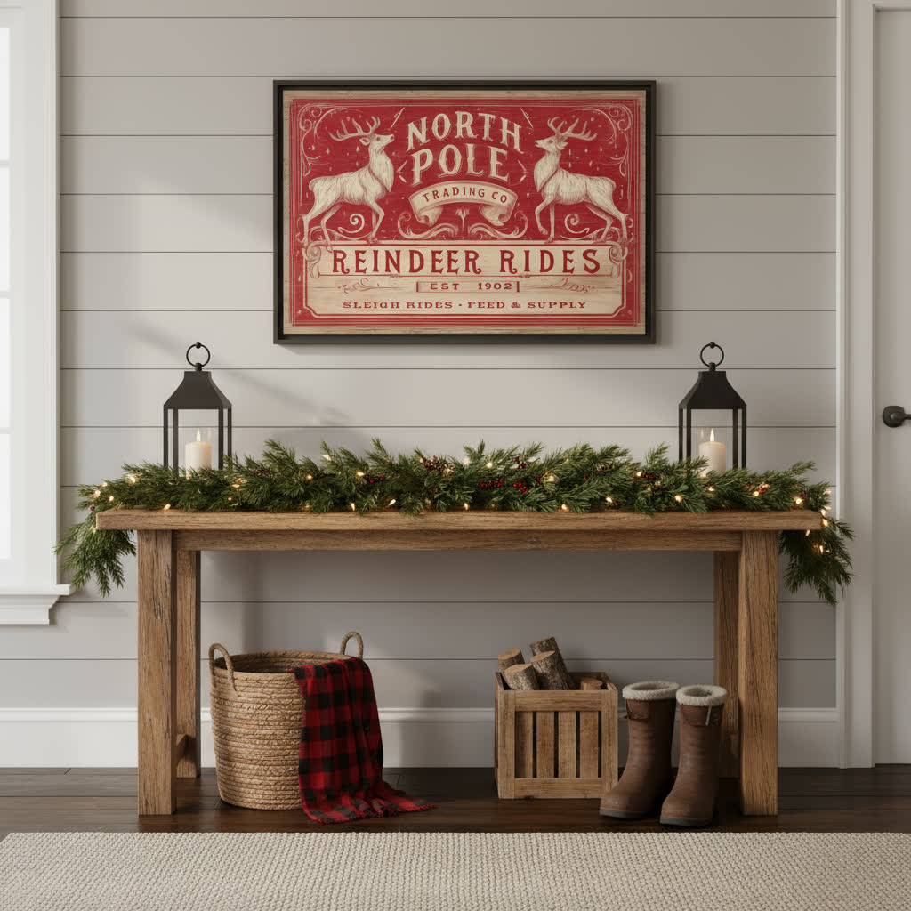 North Pole Trading Co. – Reindeer Rides - Texas Cowboy Creations