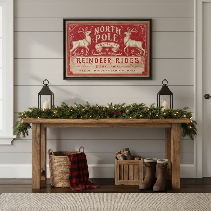 North Pole Trading Co. – Reindeer Rides - Texas Cowboy Creations