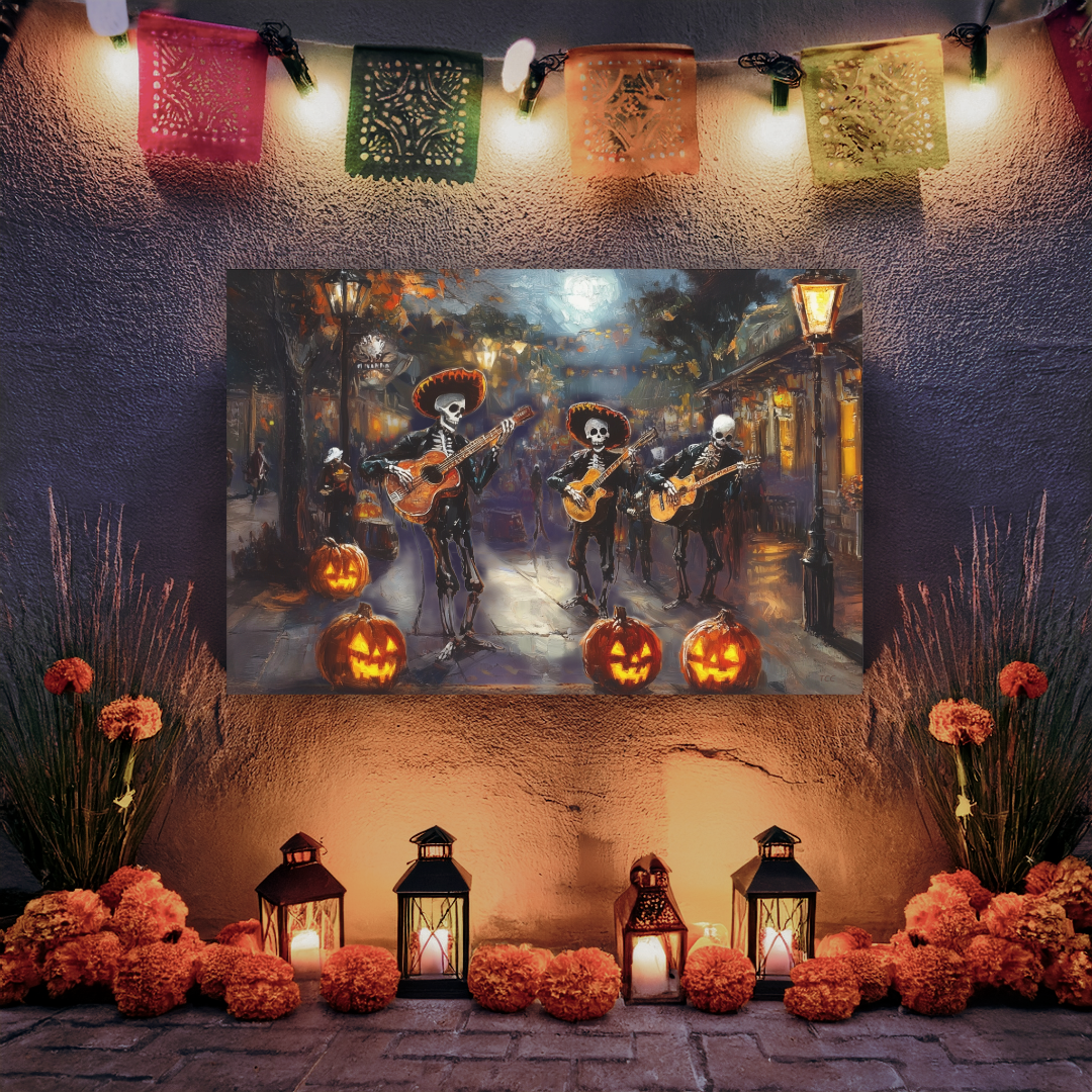 Skeleton Serenade – Día de los Muertos