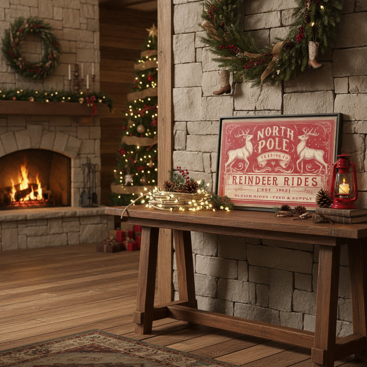 North Pole Trading Co. – Reindeer Rides - Texas Cowboy Creations