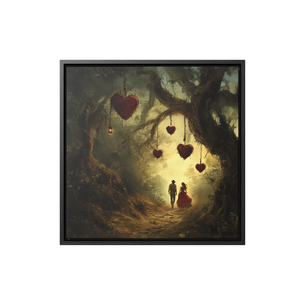 Trail of Hearts (Framed)